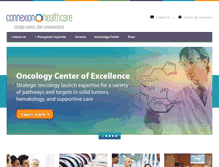 Tablet Screenshot of connexionhealthcare.com
